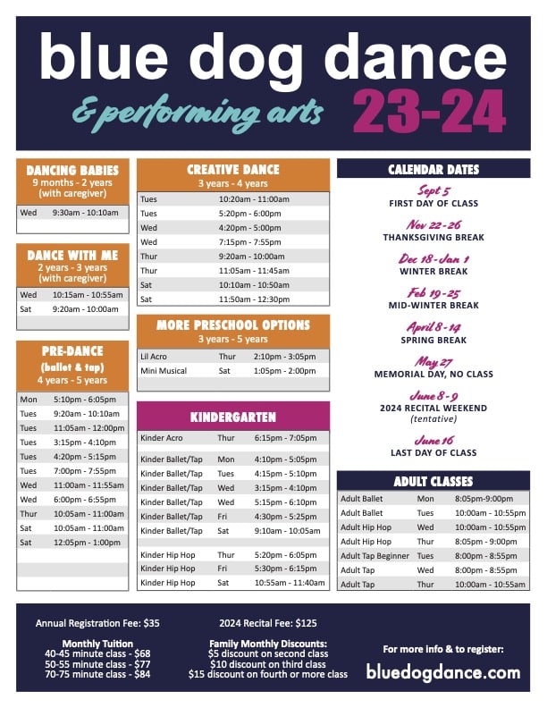 23-24 Schedule